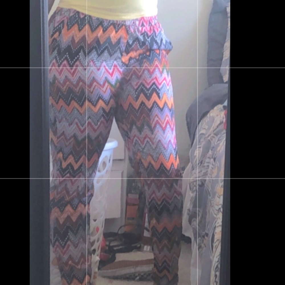 Fall Patterned Pants - Picture 3 of 4